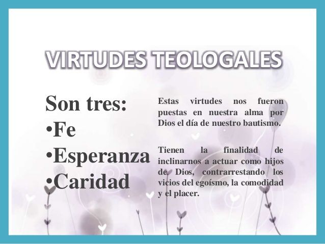 fe esperanza y caridad